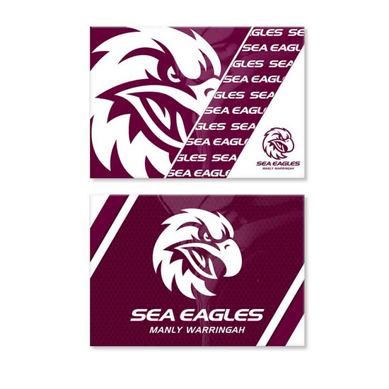 Manly Sea Eagles Set of 2 Magnets