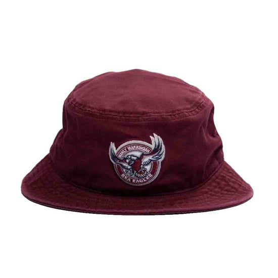 Load image into Gallery viewer, Manly Sea Eagles Twill Bucket Hat
