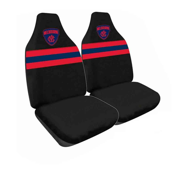 Load image into Gallery viewer, Melbourne Demons Car Seat Covers
