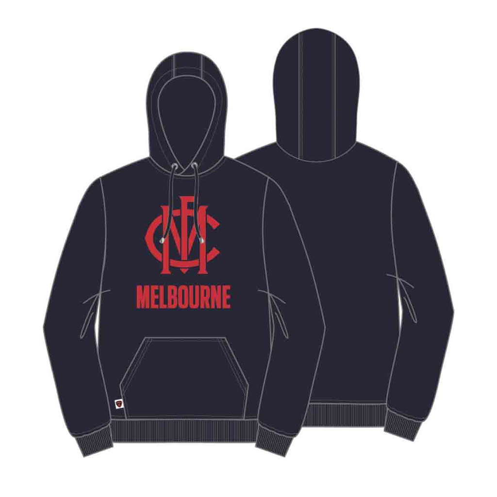 Melbourne Demons Crest OTH Hoodie Adult