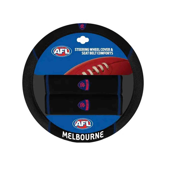 Load image into Gallery viewer, Melbourne Demons Steering Wheel Cover
