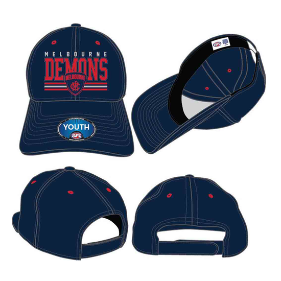 Melbourne Demons Wordmark Cap Youth