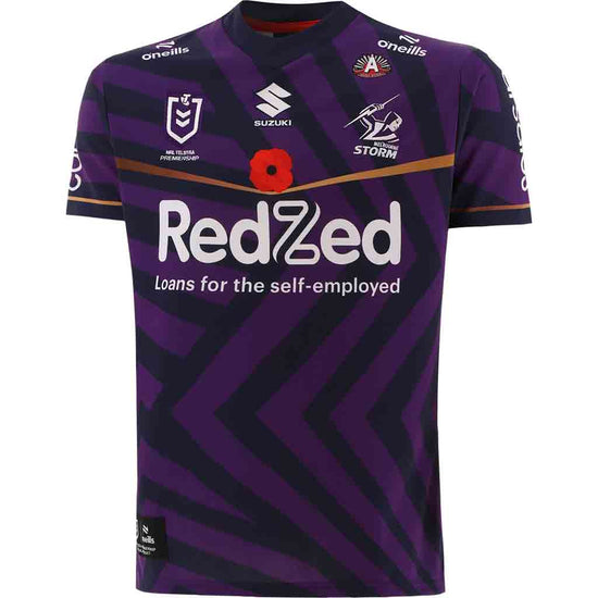 Melbourne Storm 2024 ANZAC Round Jersey Adult