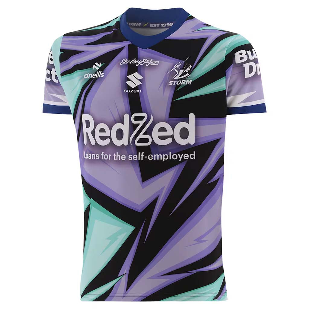 STORM JERSEY (SWAMP) Sサイズ Melbourne Storm 2026 Captains Run Jersey Adult – Jerseys Megastore