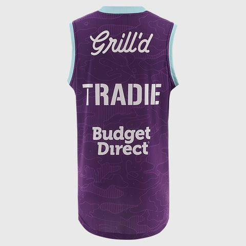 Melbourne Storm 2026 Training Singlet Adult Purple