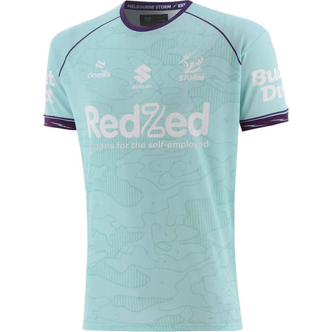 Melbourne Storm 2026 Training Tee Teal Adult