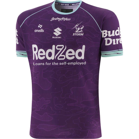 Melbourne Storm 2026 Training Tee Purple Adult