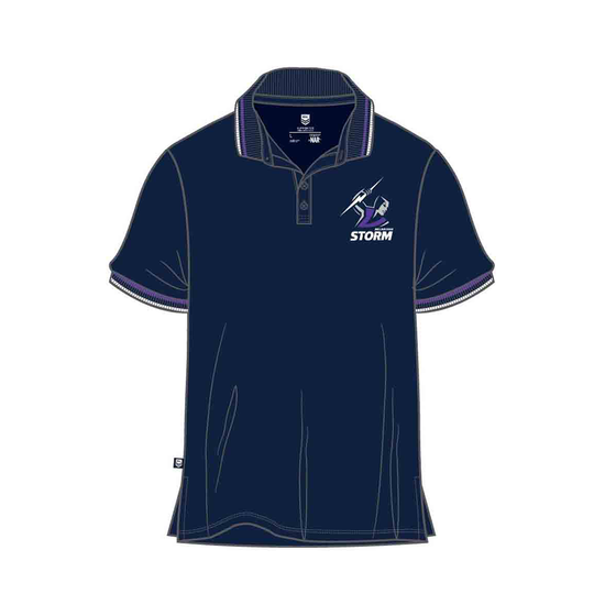 Melbourne Storm Pique Gold Polo Adult