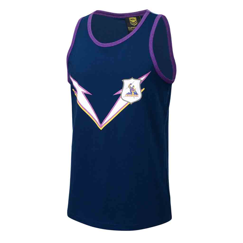 Melbourne Storm Retro Singlet Adult