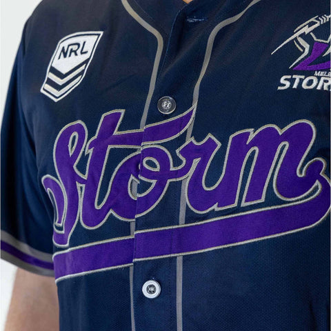 Melbourne Storm 'Homer' Baseball Shirt Adult