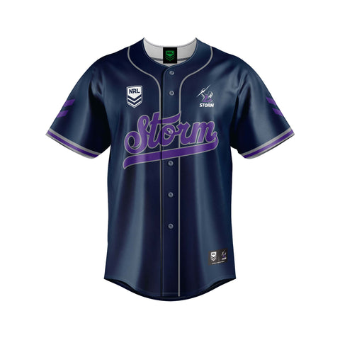 Melbourne Storm 'Homer' Baseball Shirt Adult