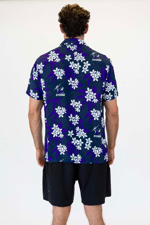 Melbourne Storm 'Reef' Hawaiian Shirt Adult
