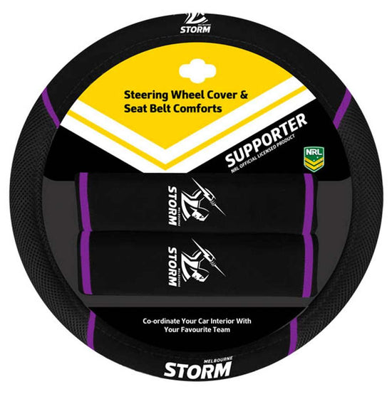 Melbourne Storm Steering Wheel Cover