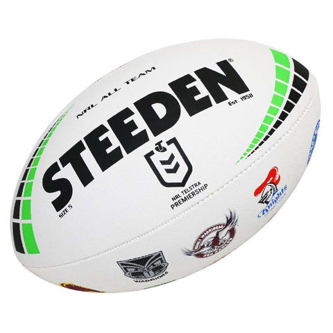 NRL All Team Logo Supporter Ball Size 5