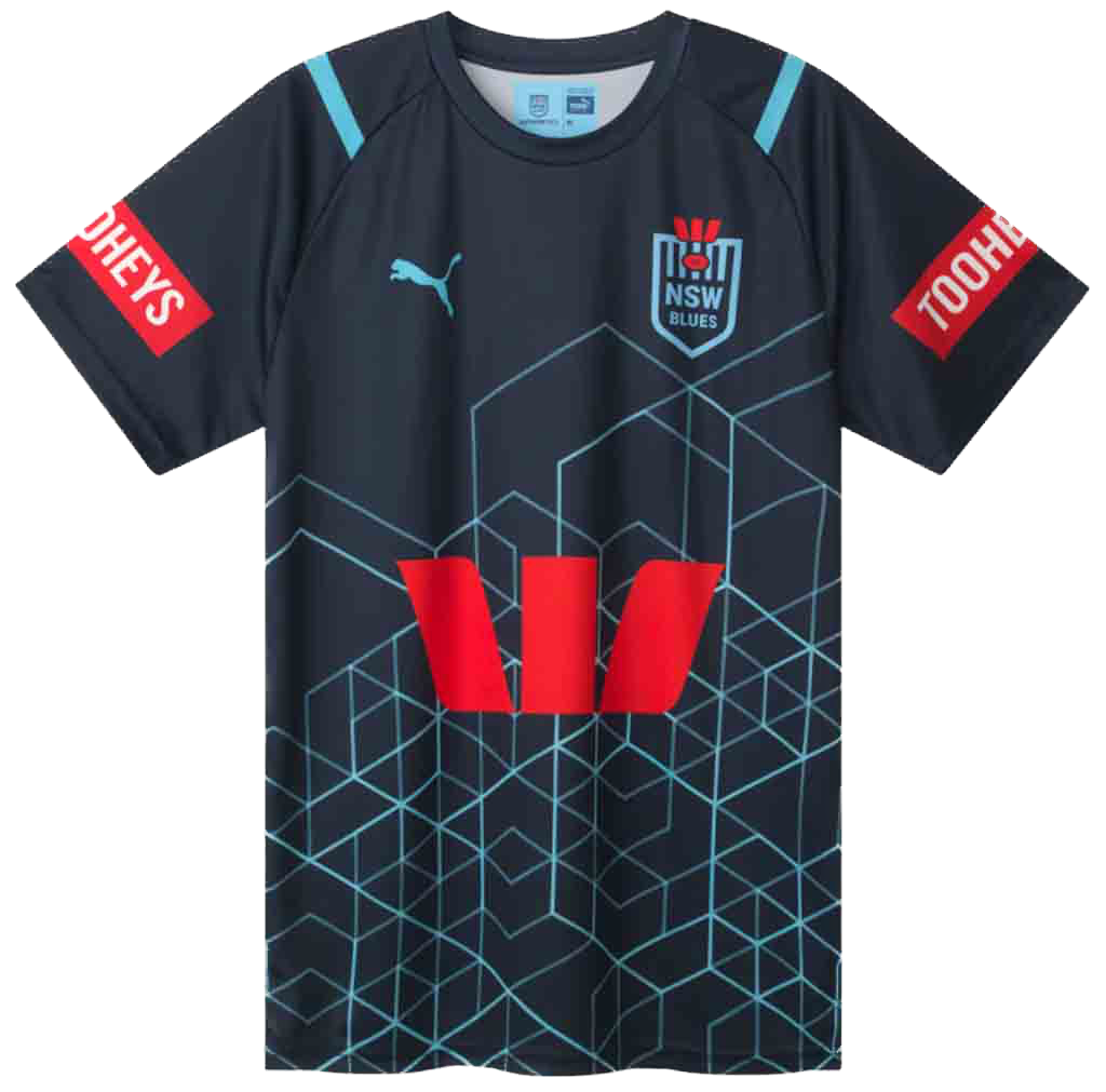 NSW Blues 2024 Training Tee Adult Jerseys Megastore