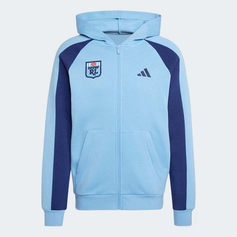 NSW Blues 2026 Full Zip Hoodie Light Blue Adult