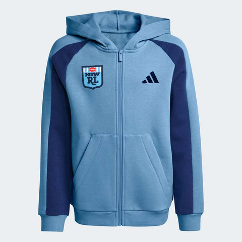 NSW Blues 2026 Full Zip Hoodie Youth