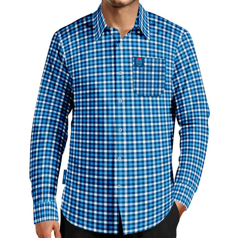 NSW Blues 'Crossfield' Dress Shirt Adult