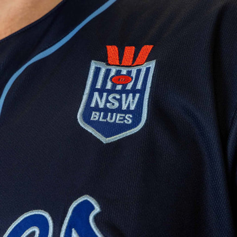 NSW Blues 'Homer' Baseball Shirt Adult