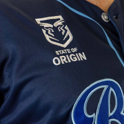 NSW Blues 'Homer' Baseball Shirt Adult