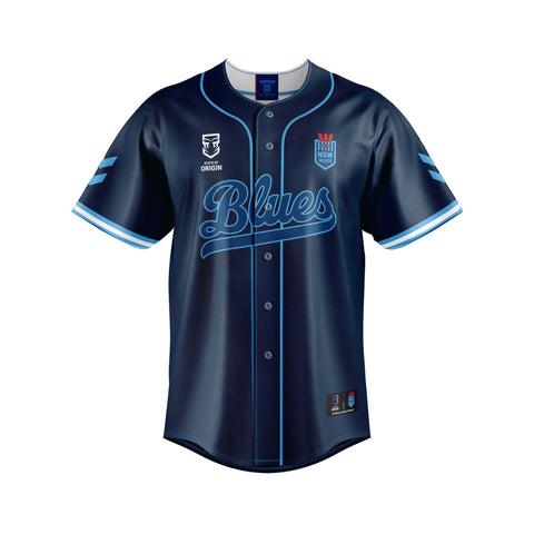 NSW Blues 'Homer' Baseball Shirt Adult