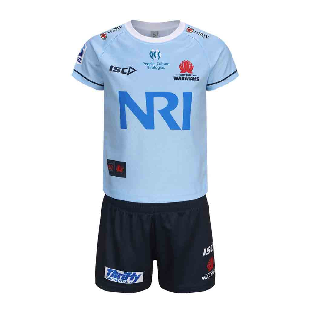 NSW Waratahs 2024 Home Jersey Set Toddler