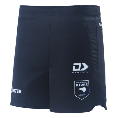 New Zealand Kiwis 2025 Gym Shorts Youth Black