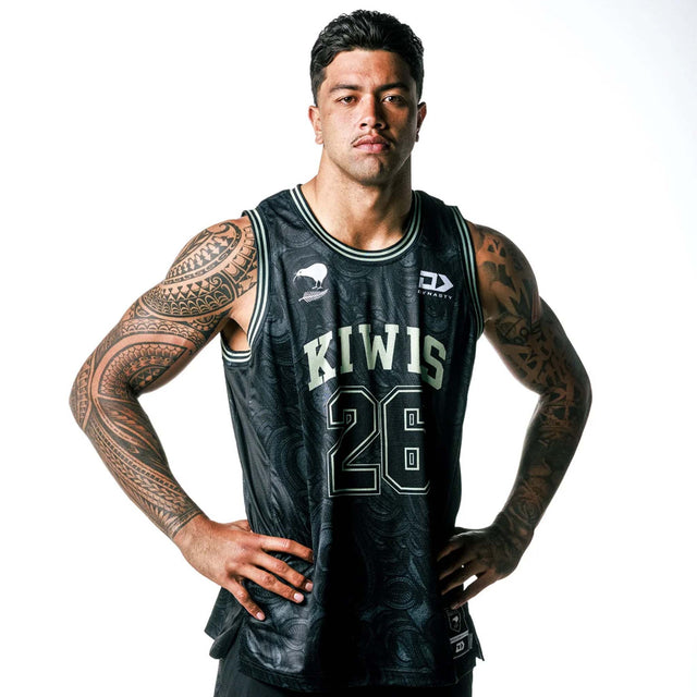NZ Kiwis 2026 Basketball Singlet Green Adult – Jerseys Megastore