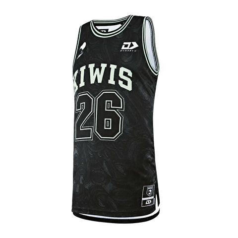 NZ Kiwis 2026 Basketball Singlet Green Adult
