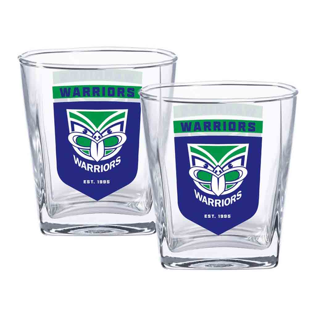 New Zealand Warriors 2-Pack Spirit Glasses