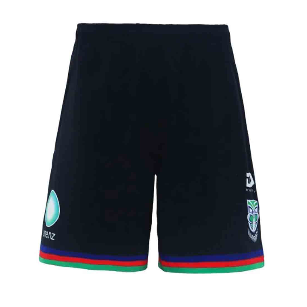 New Zealand Warriors 2024 Gym Shorts - Black Adult