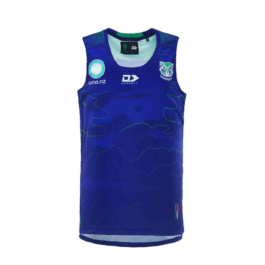 Load image into Gallery viewer, New Zealand Warriors 2024 Training Singlet Adult
