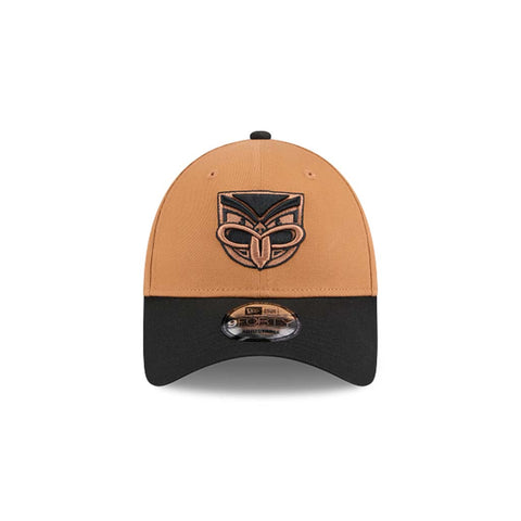 New Zealand Warriors 9Forty Cap Light Brown Black