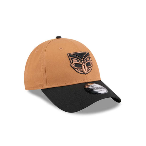New Zealand Warriors 9Forty Cap Light Brown Black