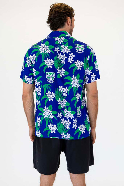 New Zealand Warriors 'Reef' Hawaiian Shirt Adult