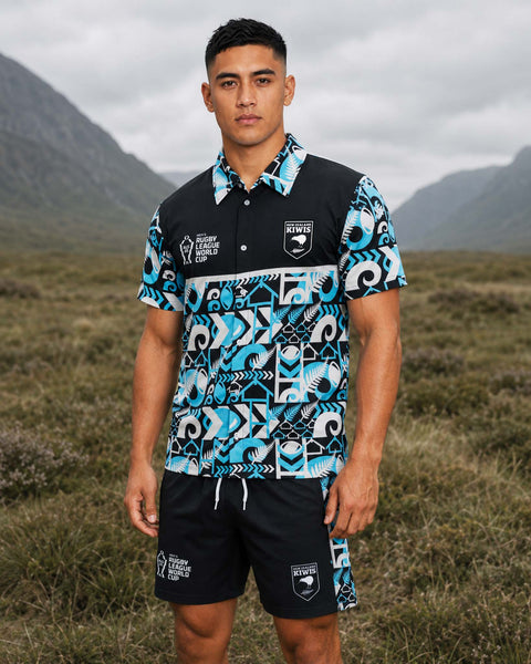 New Zealand RLWC 2026 Hawaiian Shirt Adult