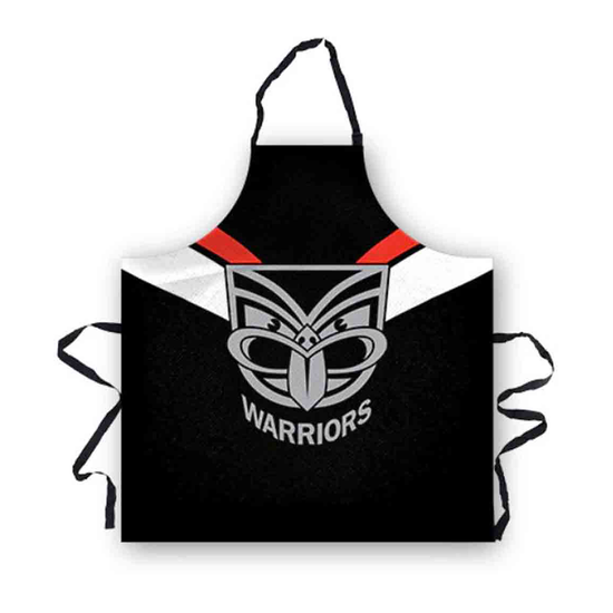 New Zealand Warriors BBQ Apron