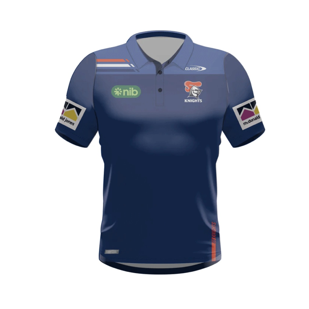 Load image into Gallery viewer, Newcastle Knights 2024 Media Polo Ladies

