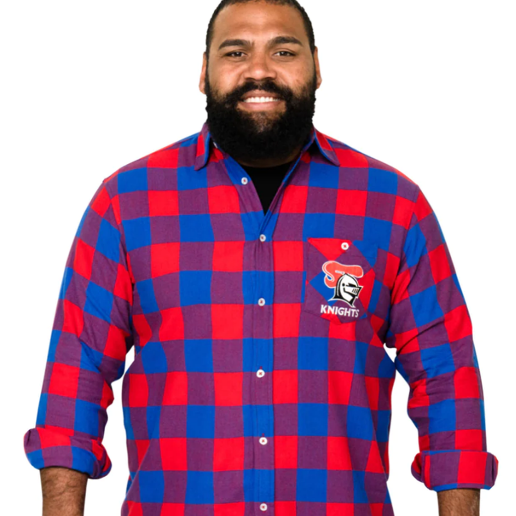 Newcastle Knights Axeman Flannel Shirt