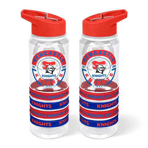 Newcastle Knights Bottle with Bands