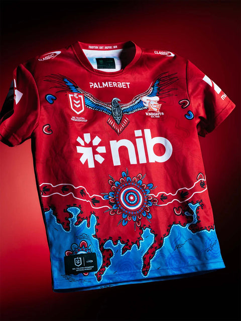 Newcastle Knights Indigenous Jersey 2026 Adult
