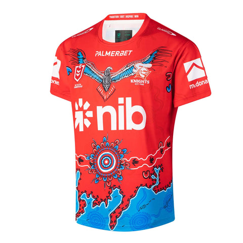 Newcastle Knights Indigenous Jersey 2026 Adult