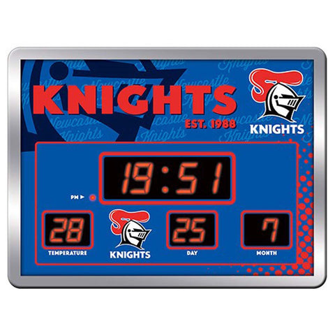 Newcastle Knights LED Scoreboard Clock