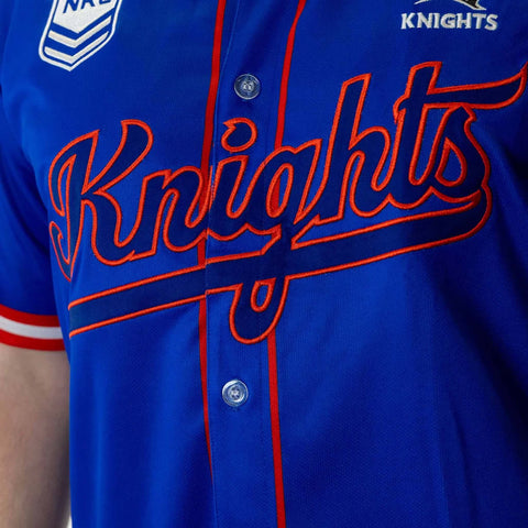 Newcastle Knights 'Homer' Baseball Shirt Adult
