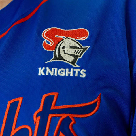 Newcastle Knights 'Homer' Baseball Shirt Adult