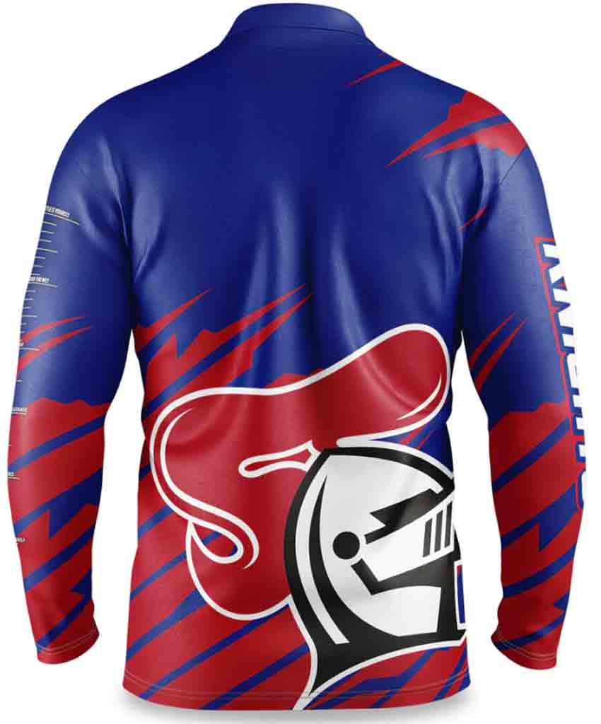 Load image into Gallery viewer, Newcastle Knights &amp;#39;Ignition&amp;#39; Fishing Shirt Adult
