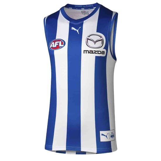 Load image into Gallery viewer, North Melbourne Kangaroos 2024 Home Guernsey Adult

