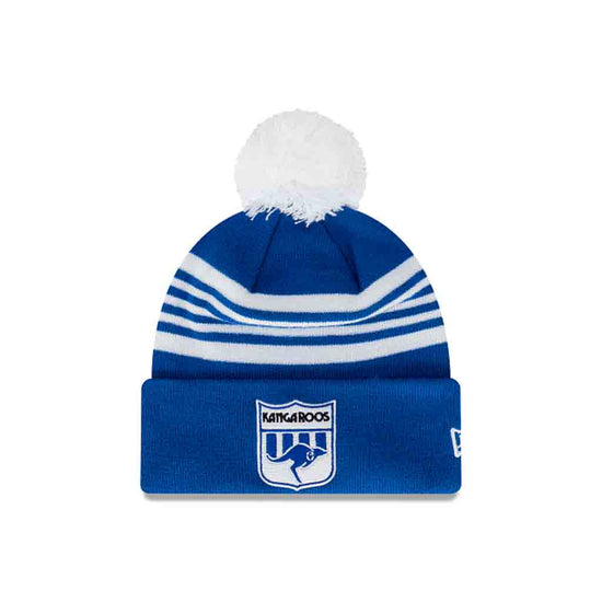 Load image into Gallery viewer, North Melbourne Kangaroos 2024 Retro Official Team Colours Beanie
