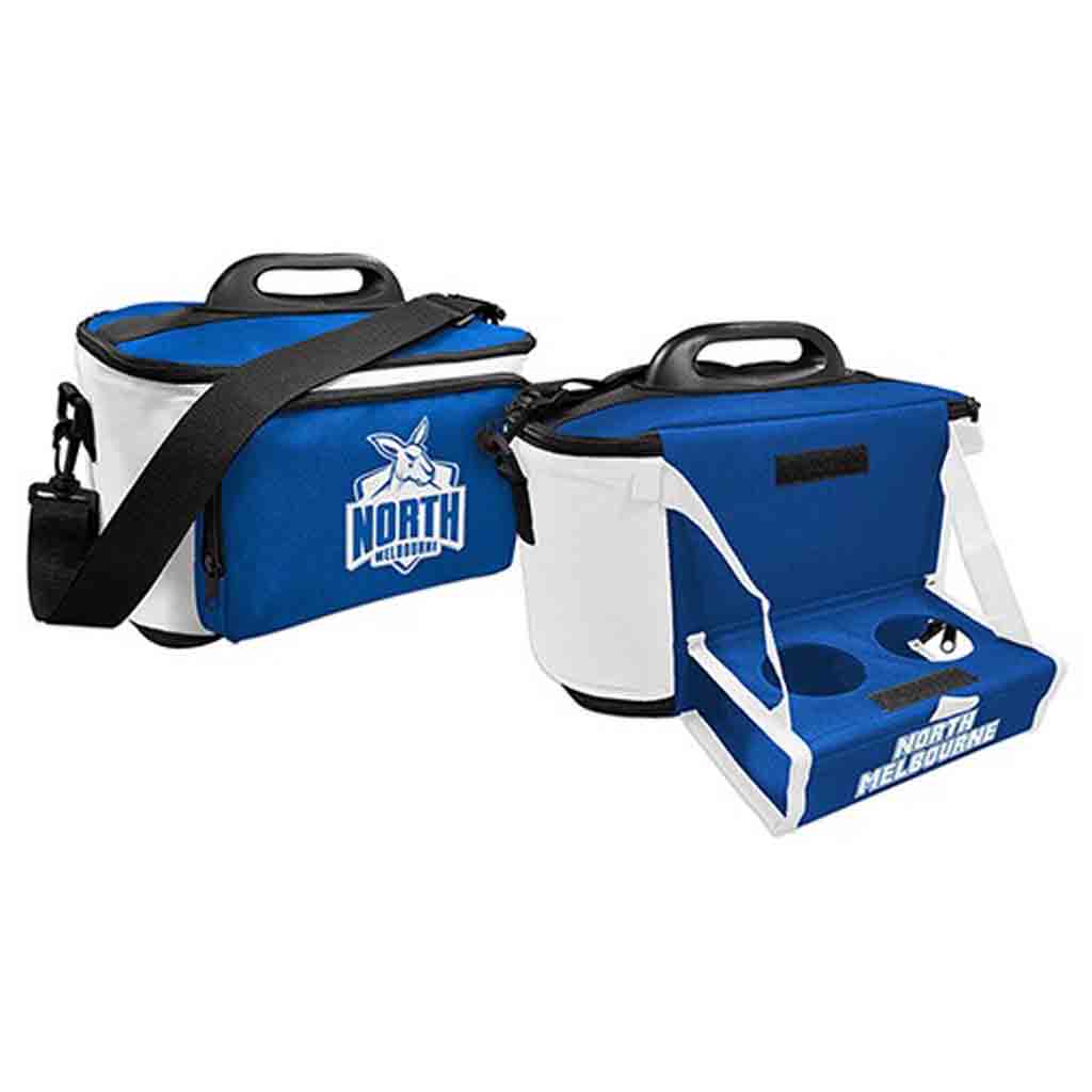 Load image into Gallery viewer, North Melbourne Kangaroos Cooler Bag with Tray
