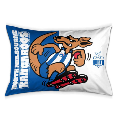 North Melbourne Kangaroos Single Pillow Case